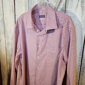 VAN HEUSEN stain Shield Tall Fit Stretch 17.5 Lightweight Dress Shirt